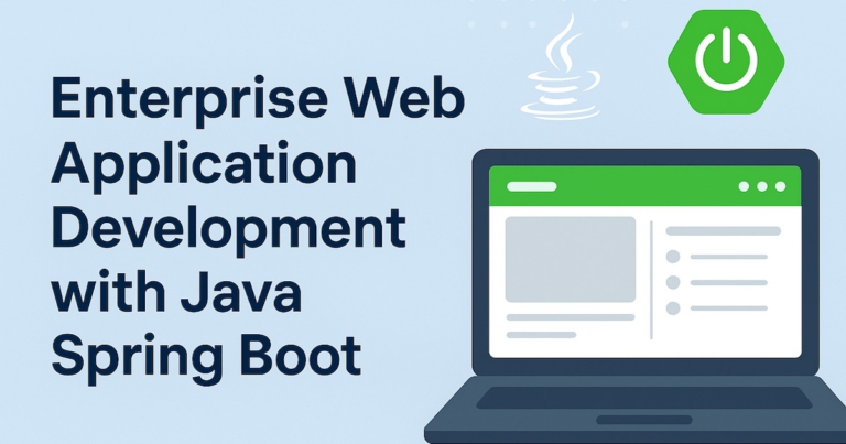Enterprise Web Application Development with Java Spring Boot | หลักสูตร ...